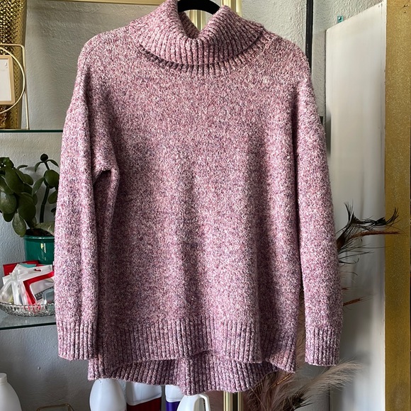 Old Navy Sweaters Old Navy Sweater Lavender Turtleneck Cotton Mix